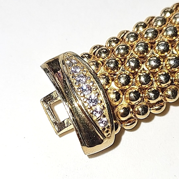 DYADEMA BRONZE POPCORN LINK BRACELET - UNUSUAL CLASP  - MADE IN ITALY - Picture 6 of 11